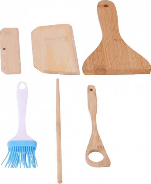 Ensemble d’ustensiles de cuisine pour la préparation de crêpes