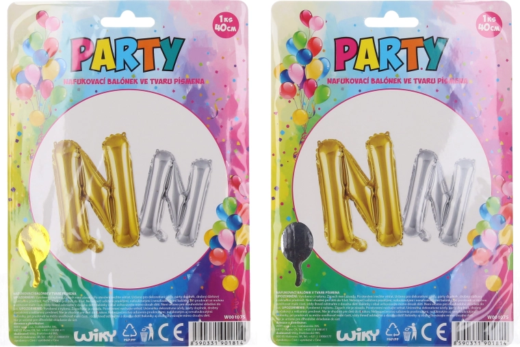 Ballon gonflable lettre N