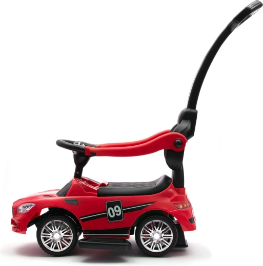 Conduite sûre avec soutien et dispositif anti-basculement