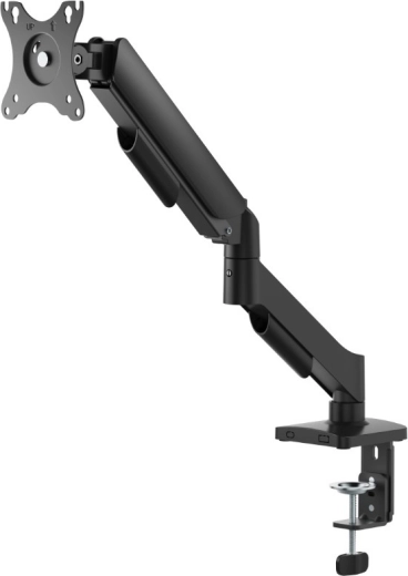 Bras de bureau pour un seul moniteur avec ports USB 17–32 pouces