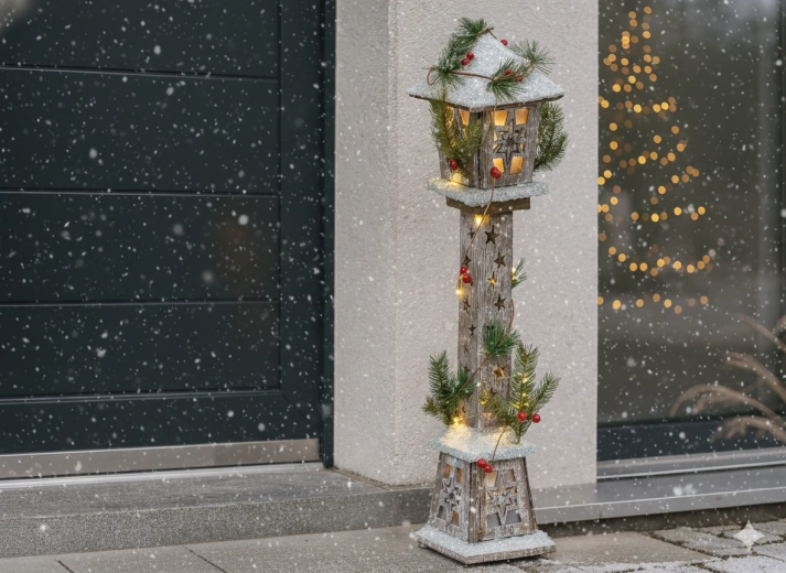Lumière LED chaude pour une atmosphère festive