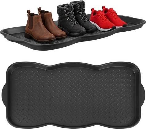 Tapis égouttoir pour chaussures Trizand 76 × 38 cm
