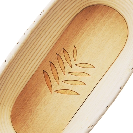 Motif décoratif de feuille au fond