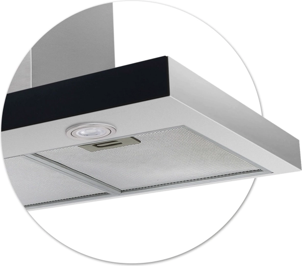Éclairage LED et filtres à graisse