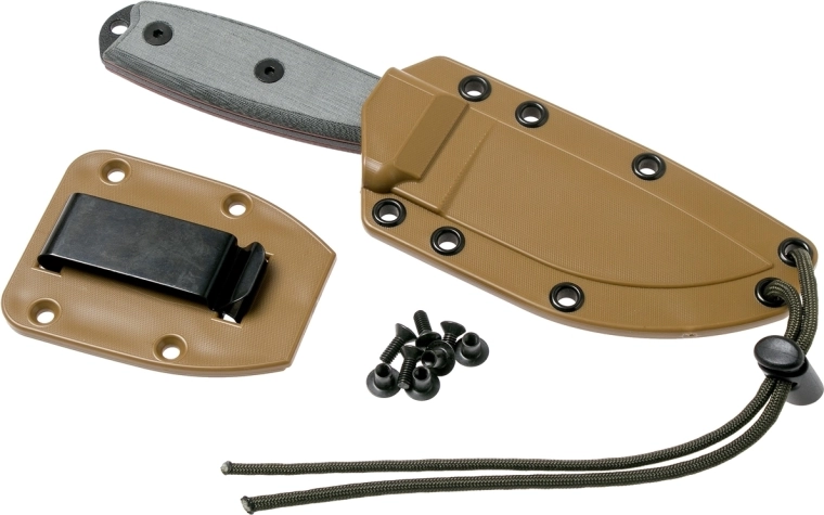 Étui Kydex Coyote avec possibilité de fixation MOLLE