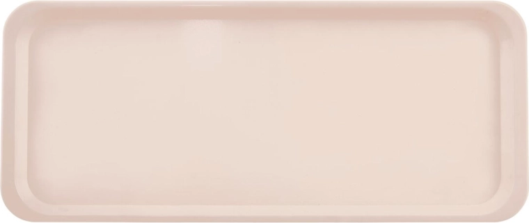 Plateau de service en plastique 37,5 × 15,5 cm, assortiment