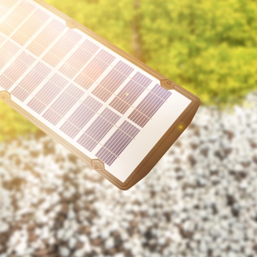Alimentation solaire sans câbles