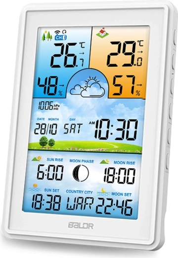 Mesure sans fil des conditions extérieures