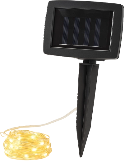 Alimentation solaire sans câbles