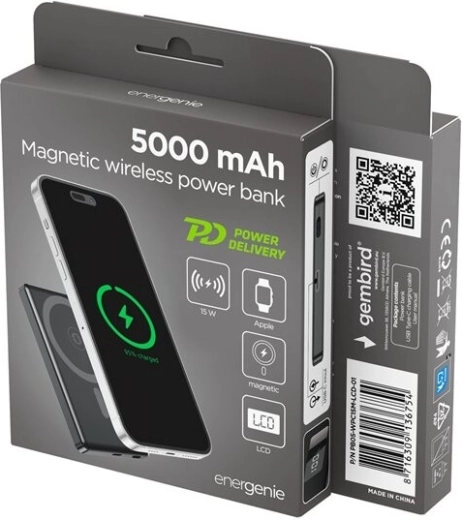 Charge rapide Power Delivery jusqu’à 20 W