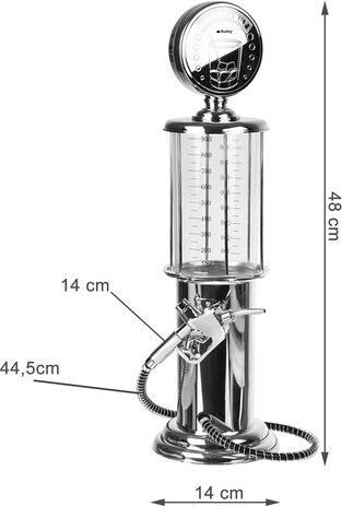 Capacité de 1 litre pour un service prolongé