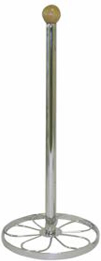 Porte-essuie-tout avec bille en bois, 34 × 14 cm