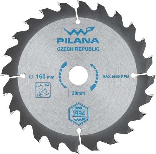 Lame de scie PILANA SK 160 × 2,0 × 20, 24 dents