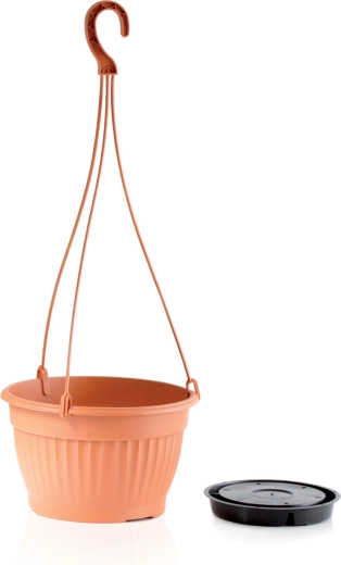 Pot de fleurs suspendu Terra 29 cm terracotta