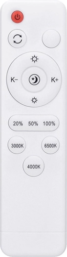 Télécommande, variation et choix des modes