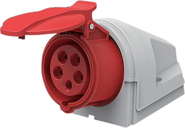 Prise murale Solight 5P 400 V/16 A IP44 - 1 pièce
