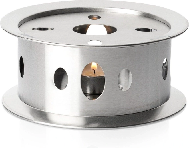 Chauffe-théière Vilde en acier inoxydable, 16 cm