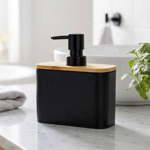 Distributeur pratique pour salle de bain et cuisine