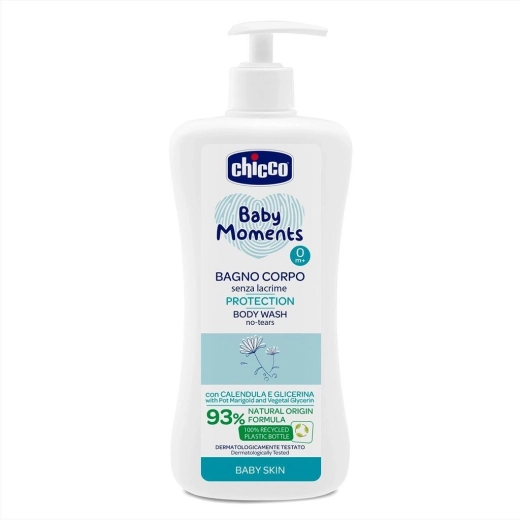 Gel douche pour bébé Chicco Baby Moments Protection 500 ml