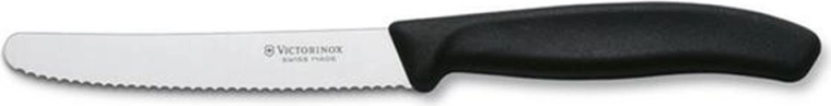 Couteau à tomates Victorinox Swiss Classic noir 11 cm