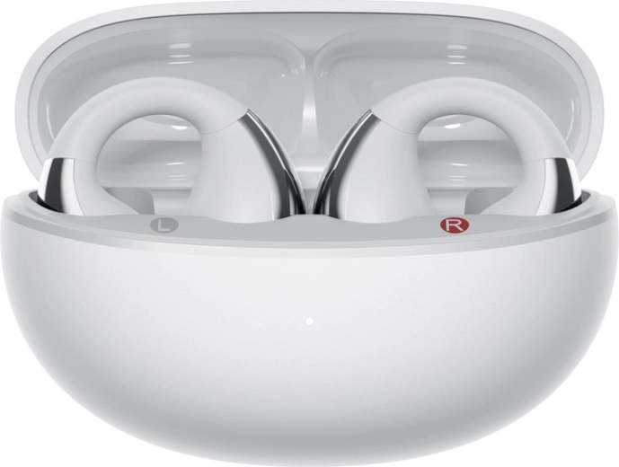 Qcy crossky clip c30s écouteurs ouverts sans fil – blanc
