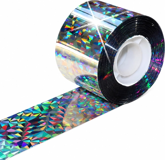 Ruban holographique anti-oiseaux 50 m - 1 pièce