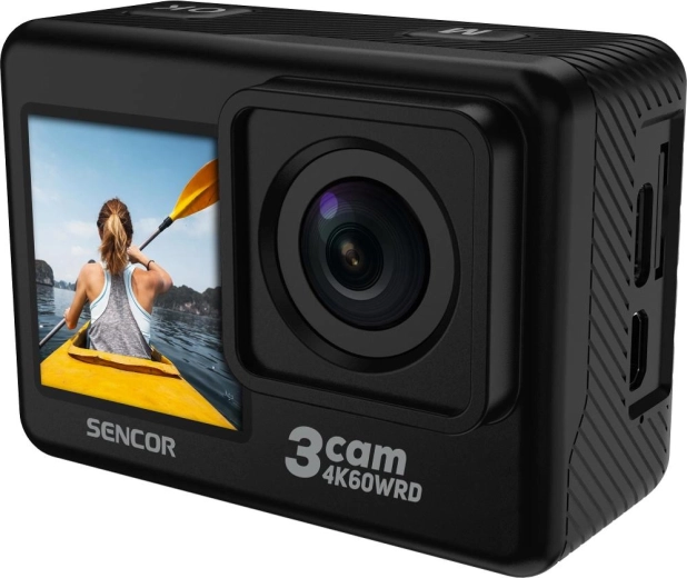 Vidéo 4K fluide et grand angle de prise de vue