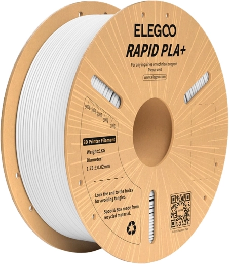 Filament ELEGOO Rapid PLA+ blanc