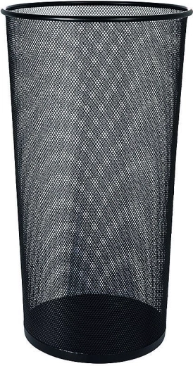 Porte-parapluies en métal Concorde, noir