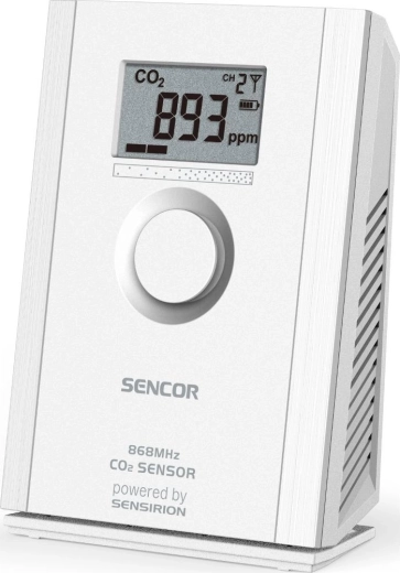 Sencor SWS CO2 Pro, capteur sans fil de dioxyde de carbone