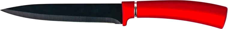 Couteau universel Kitchisimo Rosso avec revêtement antiadhésif