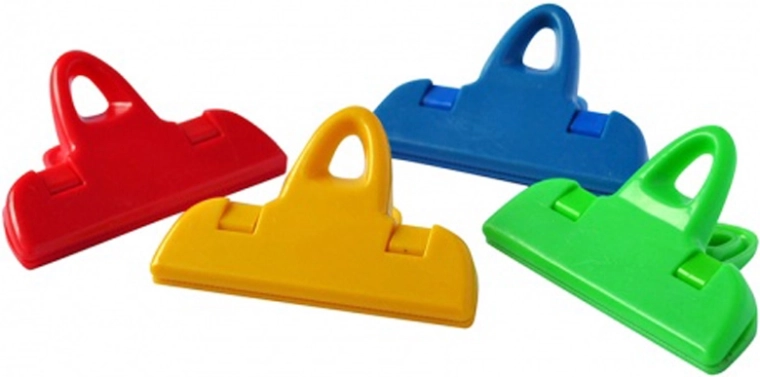 Toro pinces plastiques pour sachets 4 pcs (grandes)