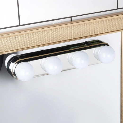 Éclairage uniforme pour un maquillage précis