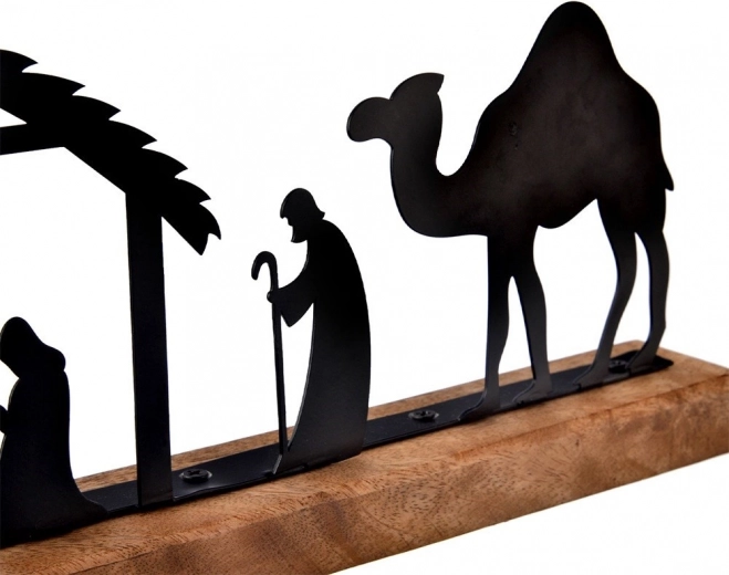 Base en bois de manguier stable