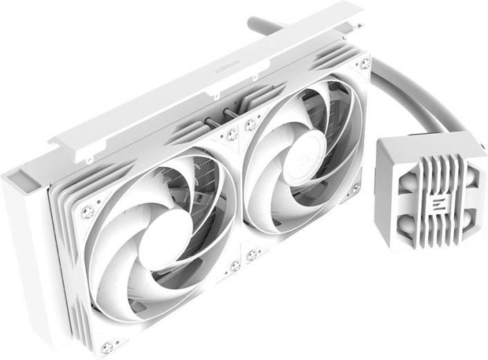 Design AIO blanc pour un build épuré