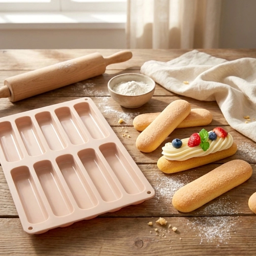 Silicone antiadhésif et flexible