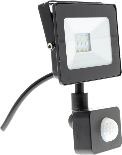 Projecteur LED Retlux 10 W 4000 K avec capteur PIR