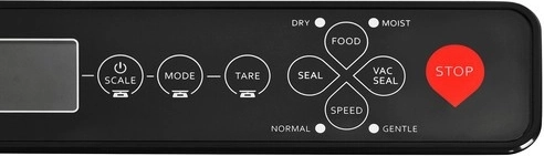 Commande simple et modes pour aliments secs et humides