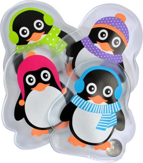 Chauffe-mains Toro – pingouin, couleurs assorties