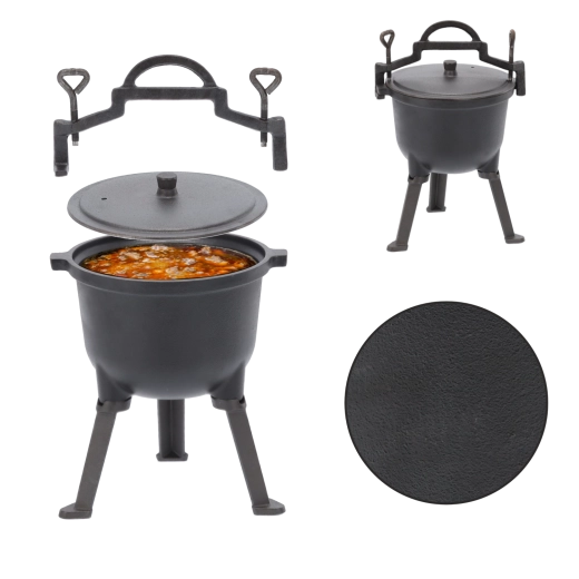 Cuisson uniforme grâce à la fonte