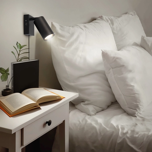 Interrupteur directement sur le luminaire