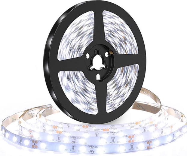 Bande LED Solight 5 m, 120 LED/m, 10 W/m, 1100 lm/m, IP20, blanc froid