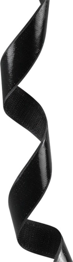 Look noir élégant pour la gestion des câbles