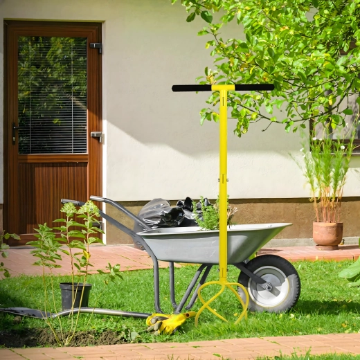 Cultivateur et aérateur de sol manuel