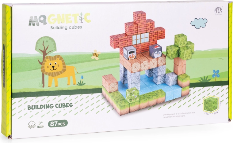 Des cubes magnétiques qui gardent leur forme