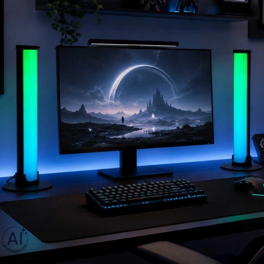 Colonnes lumineuses RGB pour une ambiance gaming