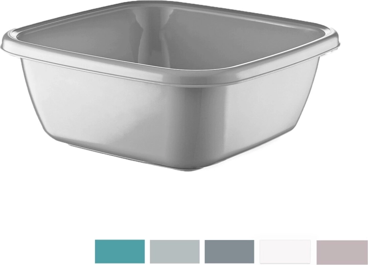 Bassine carrée en plastique Felix 14 l