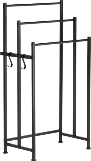 Trois barres de rangement pour plus de serviettes