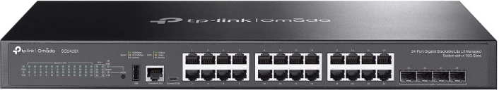 TP-Link Omada SG5428X : switch L3 administrable et empilable avec 24 ports Gigabit