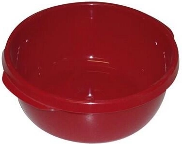 Bol en plastique avec poignées 20 cm, assortiment de couleurs